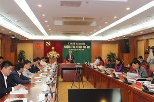 Kết quả kỳ họp thứ 8 của Ủy ban kiểm tra Trung ương
