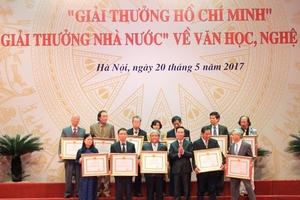 Quy định mới xét tặng Giải thưởng về văn học, nghệ thuật