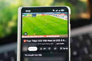 Hàng chục nghìn người sập bẫy các luồng livestream giả trận U23 Việt Nam
