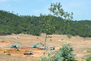 Cty Trung Đô san bằng 32ha đất rừng xây nhà máy nghìn tỉ không phép