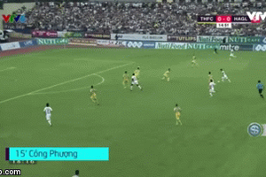 [Clip]: Siêu phẩm của Công Phượng trong trận đấu gặp FLC Thanh Hóa