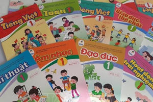 Bộ Giáo dục và Đào tạo yêu cầu cung ứng sách giáo khoa lớp 1 cho học sinh trước 15/8