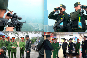 Bộ Tư lệnh Cảnh sát Cơ động bảo vệ tuyệt đối an ninh, an toàn sự kiện Đại hội XIV của Đảng