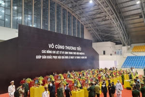 Lễ viếng và truy điệu 22 liệt sĩ Đoàn 337 hy sinh khi đang làm nhiệm vụ