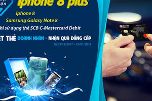 Ngân hàng SCB: Doanh nghiệp quẹt thẻ, hưởng nhiều tiện ích