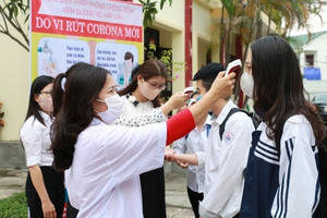 Nhiều cấp học tại TP Vinh được học trực tiếp trở lại