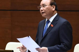 TRỰC TIẾP: Thủ tướng trả lời chất vấn trước Quốc hội