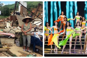 VTV nói gì khi vẫn truyền hình trực tiếp "Hoa hậu Hoàn vũ Việt Nam 2017" lúc cả nước đau lòng vì bão lũ?