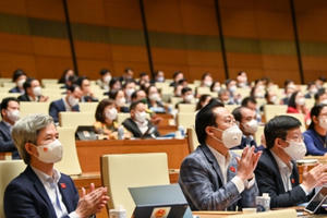 Quốc hội giao chỉ tiêu GDP năm 2022 khoảng 6-6,5%