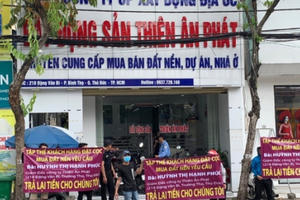TP HCM: Hàng chục khách hàng lao đao vì dự án “ma” tại quận 9