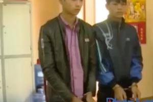 Vĩnh Phúc: Bắt giữ 2 đối tượng cướp Iphone của nữ sinh trên đường vắng