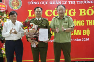 Nghệ An: Bổ nhiệm Cục trưởng Cục Quản lý thị trường