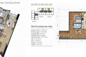 Bán gấp căn hộ chung cư Viện Kiểm Sát thuộc dự án Ecolife Tây Hồ