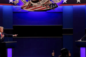 Hai ứng viên Tổng thống Mỹ “so găng” trực tiếp lần cuối