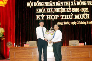 Quảng Ninh: TX Đông Triều có tân Chủ tịch HĐND và Phó chủ tịch UBND