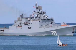 Nga điều tàu chiến mang tên lửa hành trình tới gần Syria