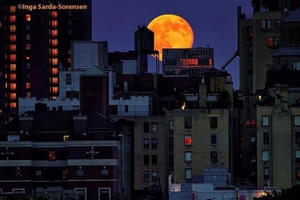 Hình ảnh kỳ vĩ siêu Trăng lớn nhất thế kỷ