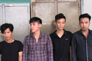 Băng nhóm cướp xe SH bị tóm gọn ngay trong ngày gây án