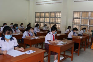 63 tỉnh/thành phố sẵn sàng tổ chức thi tốt nghiệp THPT 2021