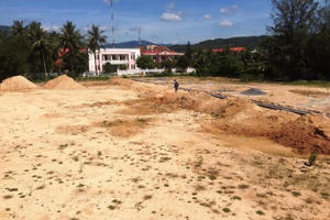 Công ty Việt Long Phú Yên xây "chui" khu đô thị Bắc Lục Khẩu