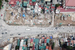 Cận cảnh 'đại công trường' sau mở rộng vành đai