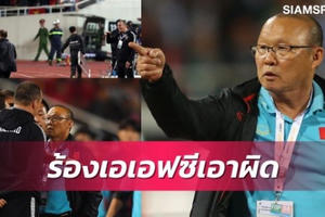 Báo Thái Lan nói gì về việc VFF kiện người miệt thị HLV Park Hang Seo?