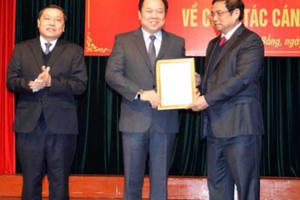 Ông Nguyễn Hoàng Anh thôi nhiệm vụ Bí thư Tỉnh ủy Cao Bằng nhận cương vị mới