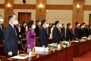 Chủ tịch Quốc hội Vương Đình Huệ dự Kỳ họp thứ nhất HĐND TP Hải Phòng khoá XVI