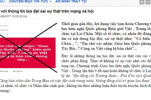 Thông tin “7 chiến sĩ Công an tỉnh Lai Châu bị bắn chết” là hoàn toàn bịa đặt