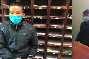 Lạng Sơn: Bắt quả tang 2 đối tượng cắt trộm dây cáp viễn thông