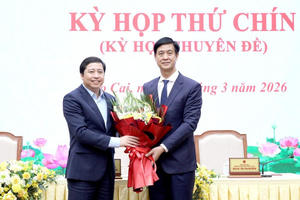 Ông Phan Trung Bá giữ chức Phó Chủ tịch UBND tỉnh Lào Cai