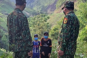 Phát hiện hai đối tượng cắt rừng nhập cảnh trái phép để trốn cách ly