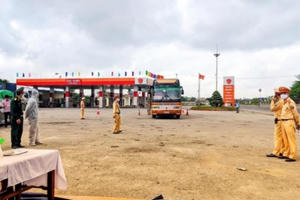 Hải Phòng: Xem xét xử lý trách nhiệm các chốt để lọt xe khách tuyến Bắc Nam