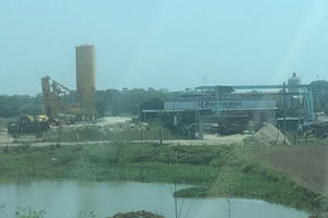 Yêu cầu tháo dỡ trạm trộn bê tông không phép của Công ty TNHH Xây dựng Minh Đạo