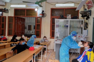Hải Phòng: Nhiều trường học cho học sinh nghỉ học do liên tiếp ghi nhận các ca mắc Covid-19