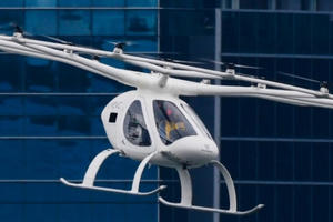 Taxi bay của Volocopter thử nghiệm ấn tượng tại Singapore