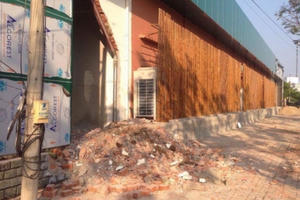 Đà Nẵng: Tiến hành tháo dỡ khu nhà xây dựng trái phép tại quận Cẩm Lệ