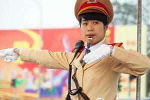 Hà Nội điều 24 chốt nữ CSGT và 24 mô tô khủng dịp lễ 30-4