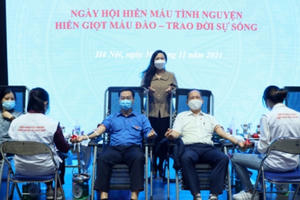 Ngày hội hiến máu tình nguyện của Ủy ban Dân tộc năm 2021