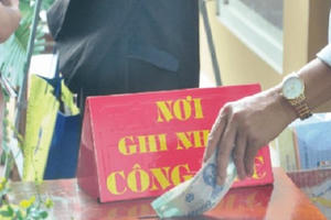 Giáo hội Phật giáo Việt Nam kiến nghị Nhà nước không quản lý thu chi “tiền công đức”