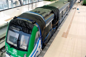 Lộ diện tàu đường sắt trên cao đầu tiên ở Việt Nam