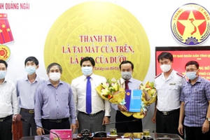 Ông Nguyễn Hải Nam được bổ nhiệm Phó Chánh Thanh tra tỉnh Quảng Ngãi