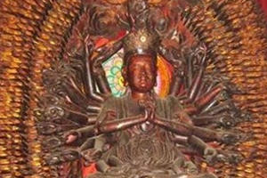 Hưng Yên: Tìm thấy tượng Phật nghìn mắt nghìn tay không còn nguyên vẹn