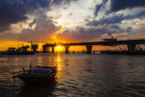 Ngắm cây cầu vượt biển dài nhất Đông Nam Á ở Hải Phòng