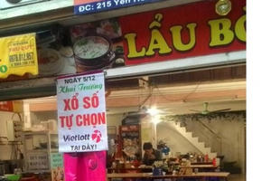 Hôm nay, nhiều điểm bán vé xổ số Vietlott đã sẵn sàng tại Hà Nội