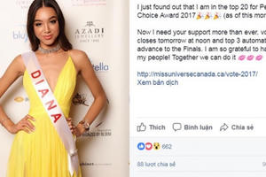 Người đẹp gốc Việt trở thành ứng viên sáng giá Hoa hậu Hoàn vũ?