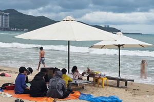 Nam thanh niên mất tích khi tắm biển Nha Trang