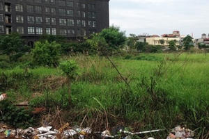 Khu đất vàng của Hà Nội bị bỏ hoang thành " Khu đô thị cỏ"