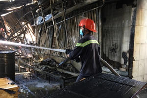 Bình Dương: Hỏa hoạn bùng phát tại công ty gỗ