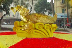 Bác đề xuất đúc biểu tượng “Thần Kim Quy” 10 tấn bên Hồ Gươm